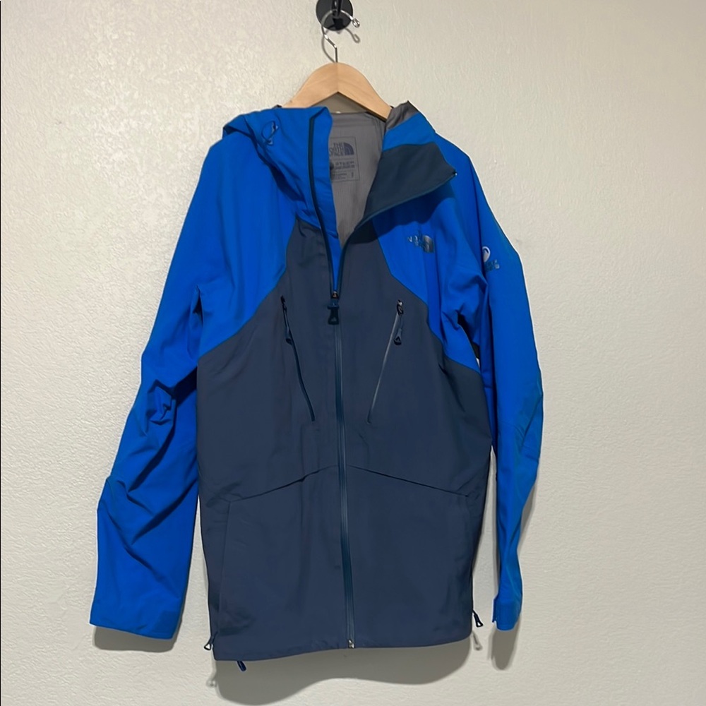 NWOT North Face Steep Series Men's Blue and Gray Outdoor Hardshell Jacket